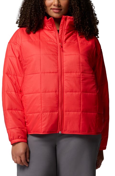 Sienna Hill Water Repellent Quilted Nylon Jacket (Plus)