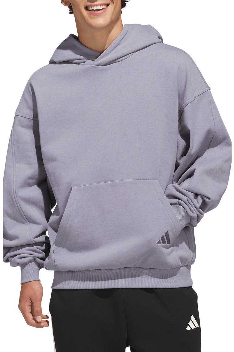 Cotton Hoodie, Main, color, SLATE