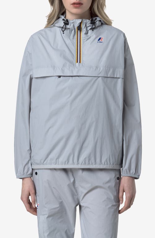 K-Way Le Vrai 4.0 Leon Water Repellent Anorak in Grey 