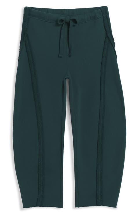 Bibi Barrel Leg Cotton Pants