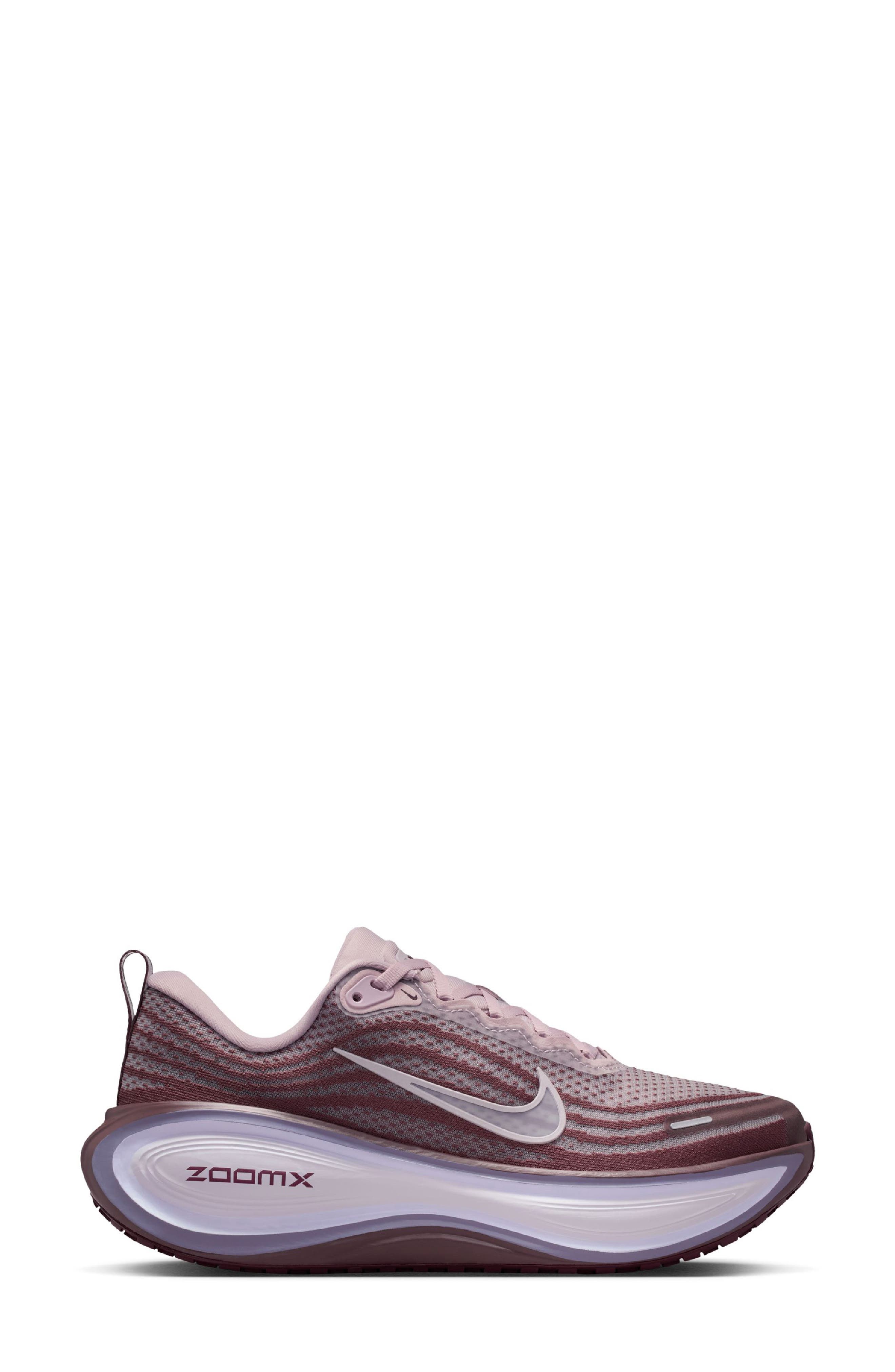 Vomero Plus Running Shoe, Alternate, color, ROSE/ BLUE/ GREY/ BURGUNDY