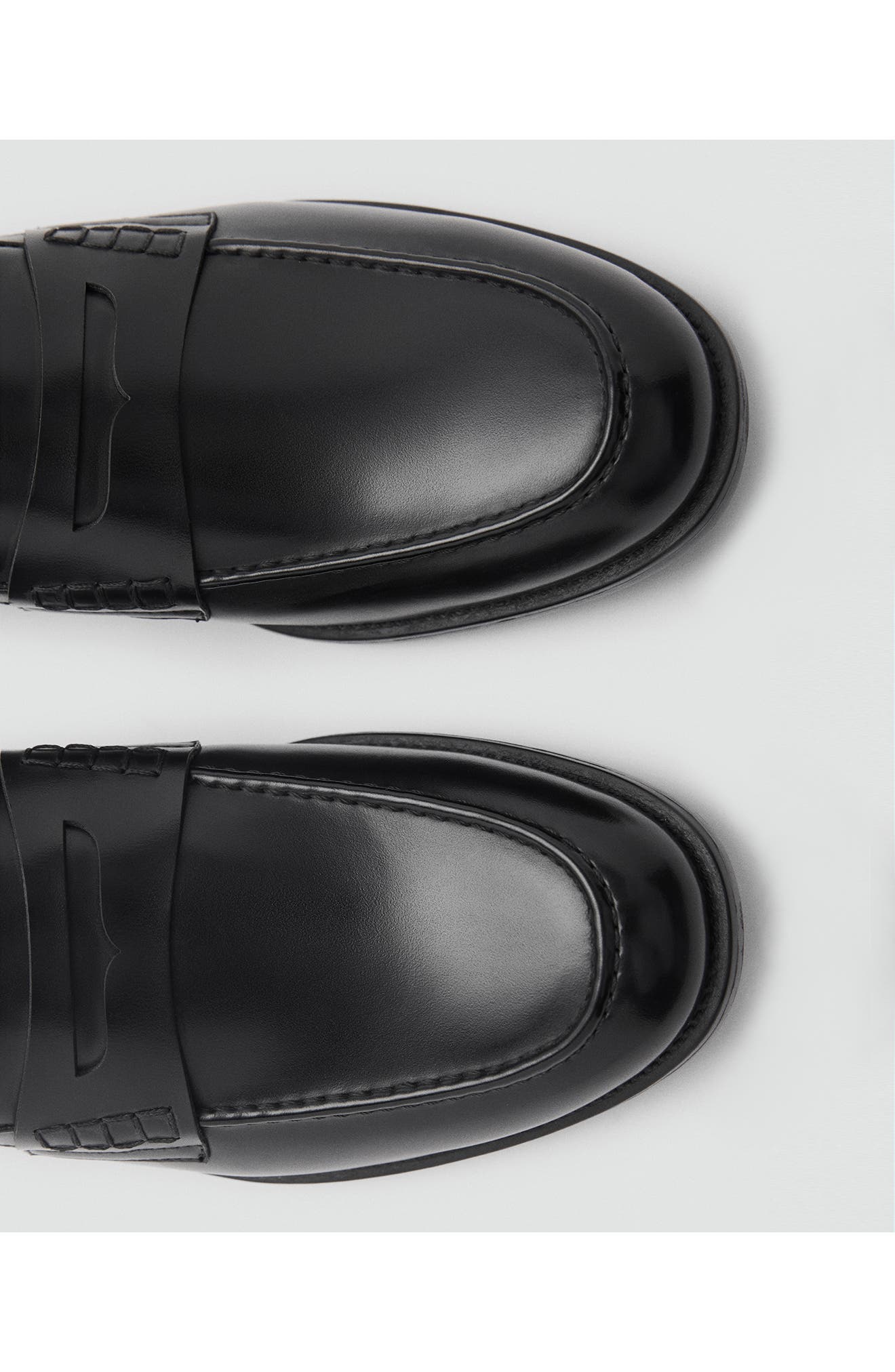 MANGO Penny Loafer, Alternate, color, 