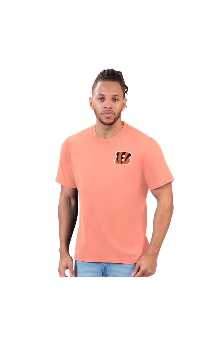 Margaritaville Men's Margaritaville Orange Cincinnati Bengals Flip Flop T-Shirt, Alternate, color, Orange