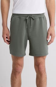 90 DEGREE BY REFLEX All Day Ace Scuba Knit 7-Inch Shorts