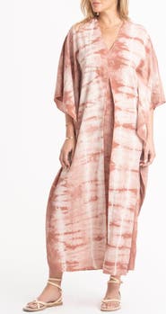 ocean+main Maxi Cotton Caftan