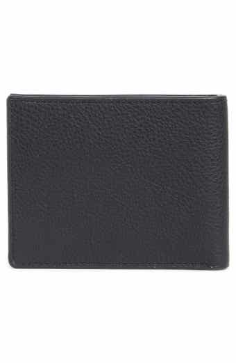 Simple Pebbled Leather Bifold Wallet