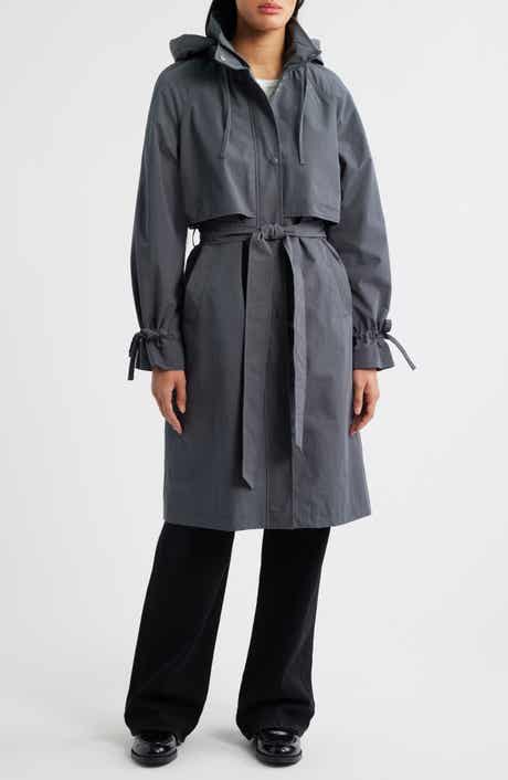 Bernardo Cotton Blend Trench Coat