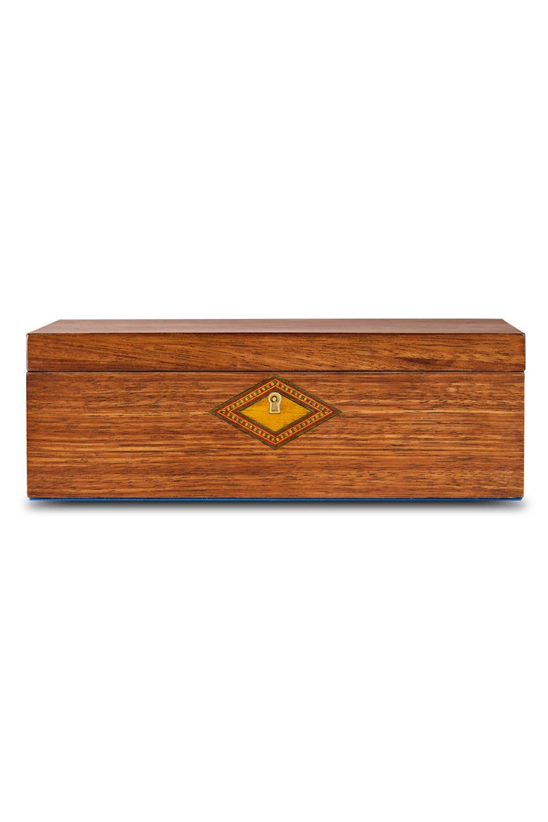 Ballet Musical Jewelry Box, Main, color, Walnut Wood