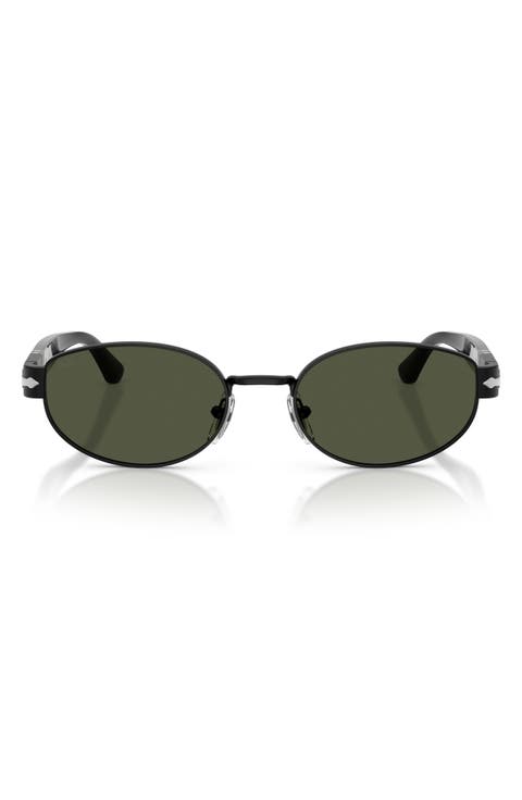 56mm Oval Sunglasses