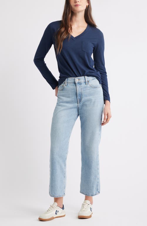 Caslonr Caslon(r) Long Sleeve V-neck T-shirt