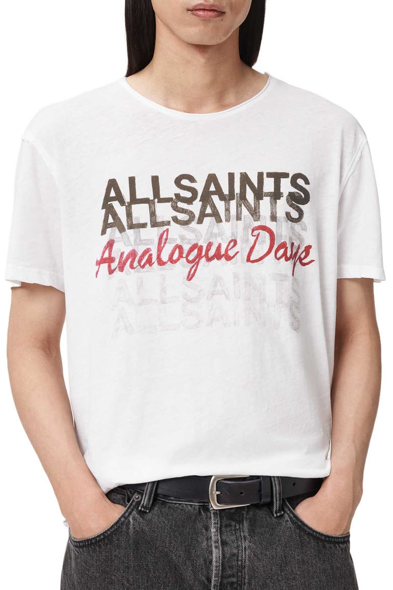 Graphite Graphic T-Shirt, Alternate, color, OPTIC WHITE