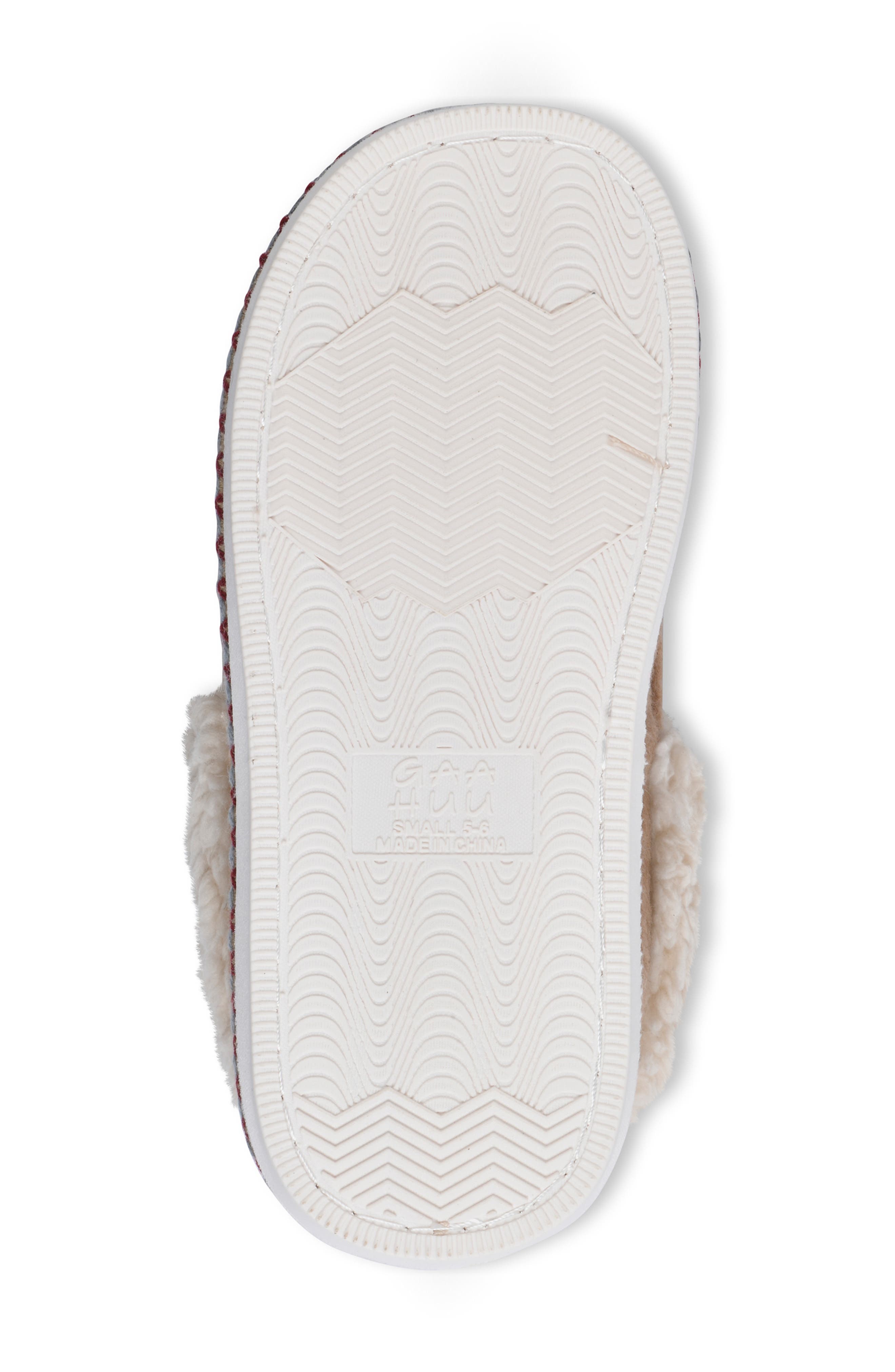 GAAHUU Felt aux Shearling Lined Slipper, Alternate, color, Tan