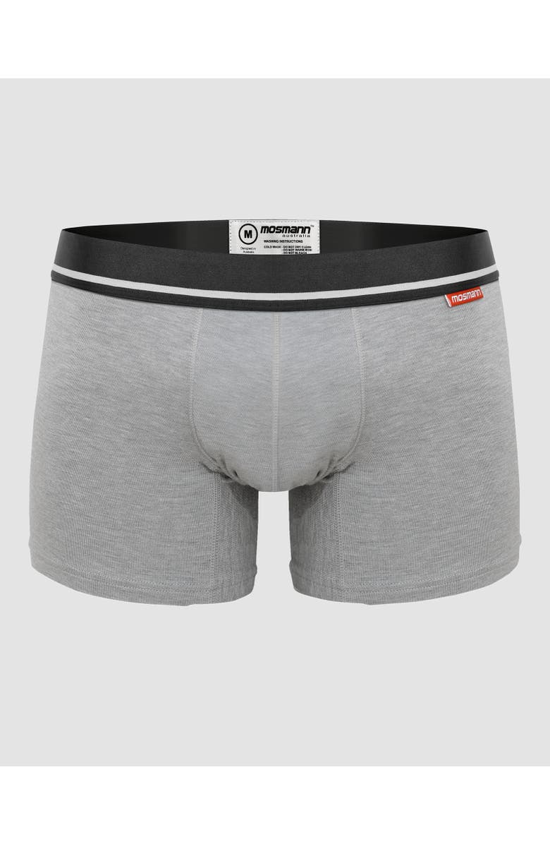 Mosmann Australia Men's 3-Pack Boxers, Alternate, color, Grey