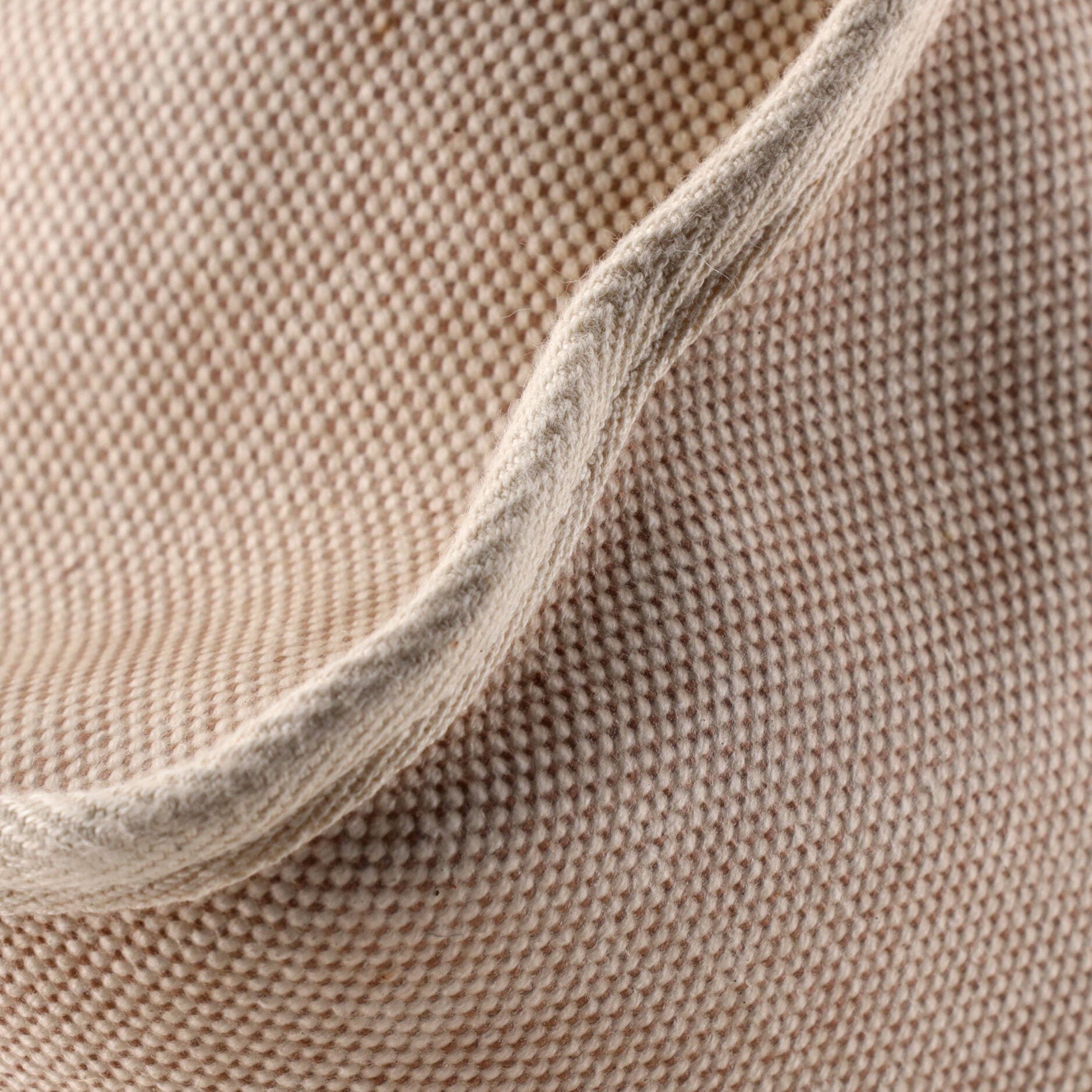 Herbag Toile and Leather MM, Alternate, color, Ecru