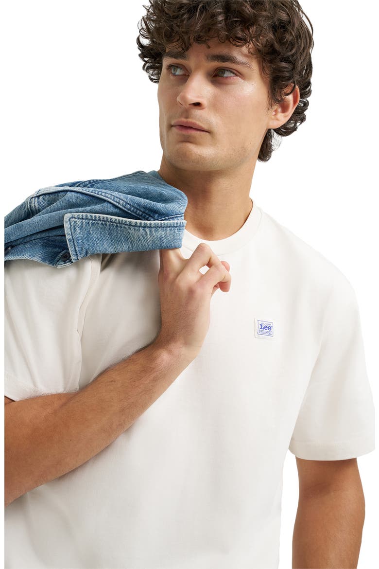 Logo Patch T-Shirt, Alternate, color, ECRU