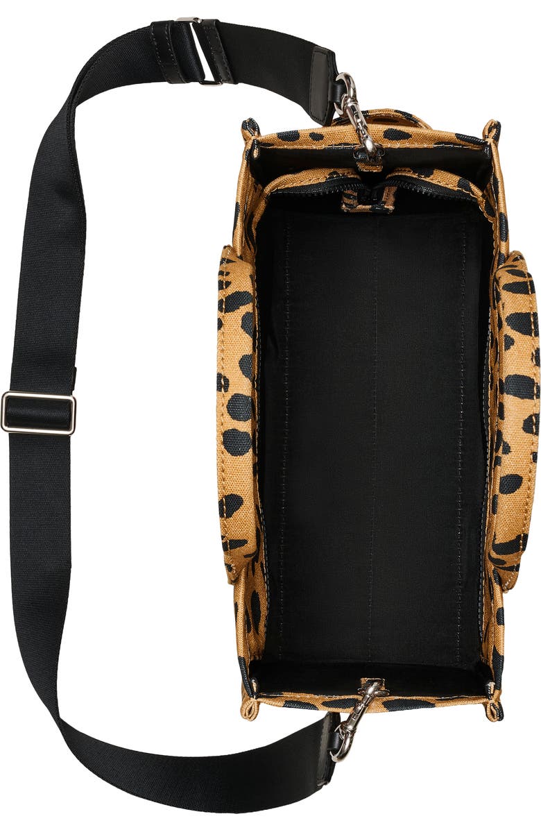 Marc Jacobs The Medium Cheetah Canvas Tote, Alternate, color,