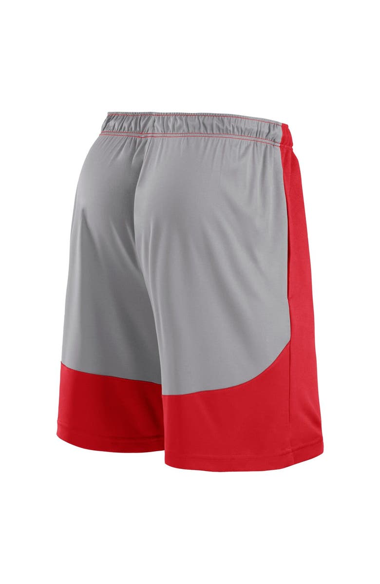 FANATICS Men's Fanatics Red/Gray Cincinnati Reds Go Hard Shorts, Alternate, color, 