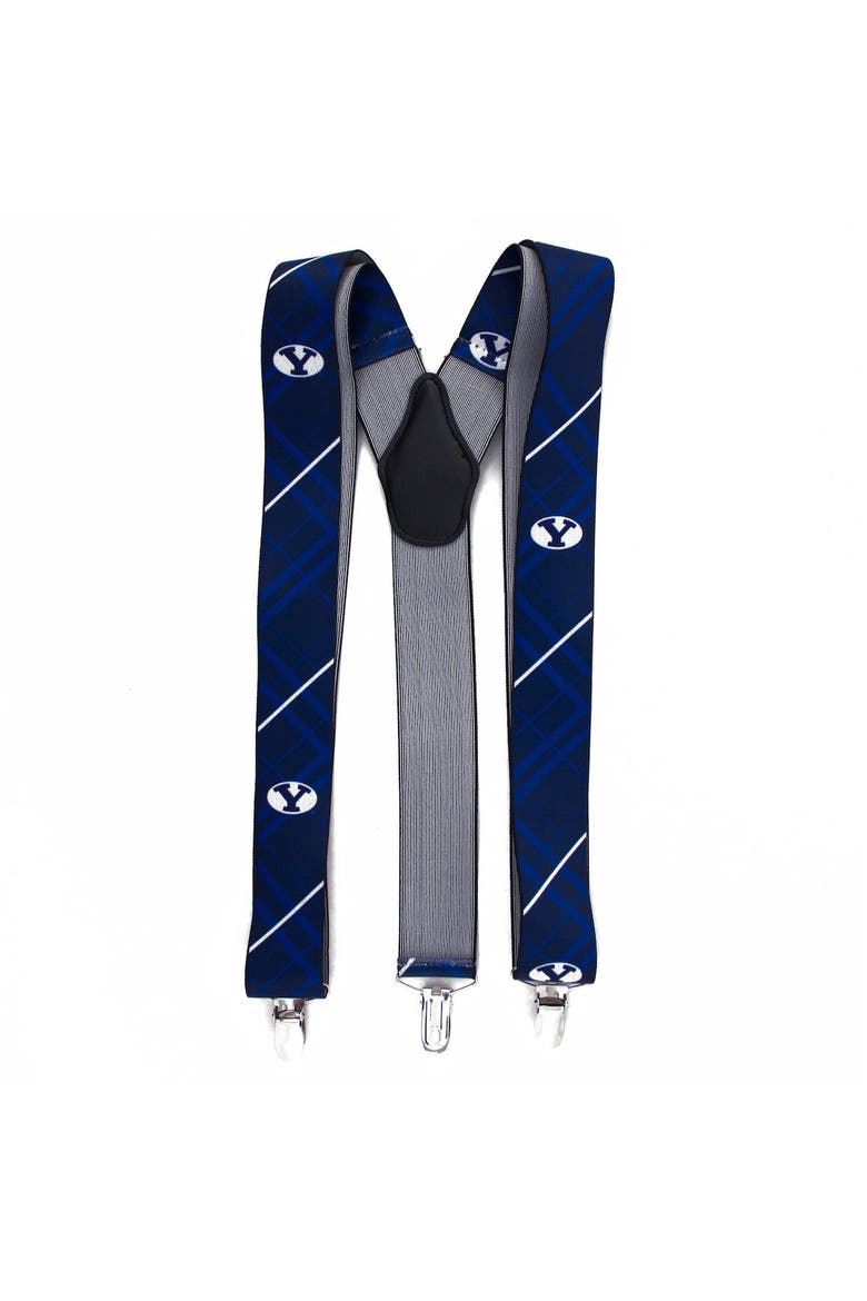 Men's Navy BYU Cougars Suspenders, Main, color, Navy