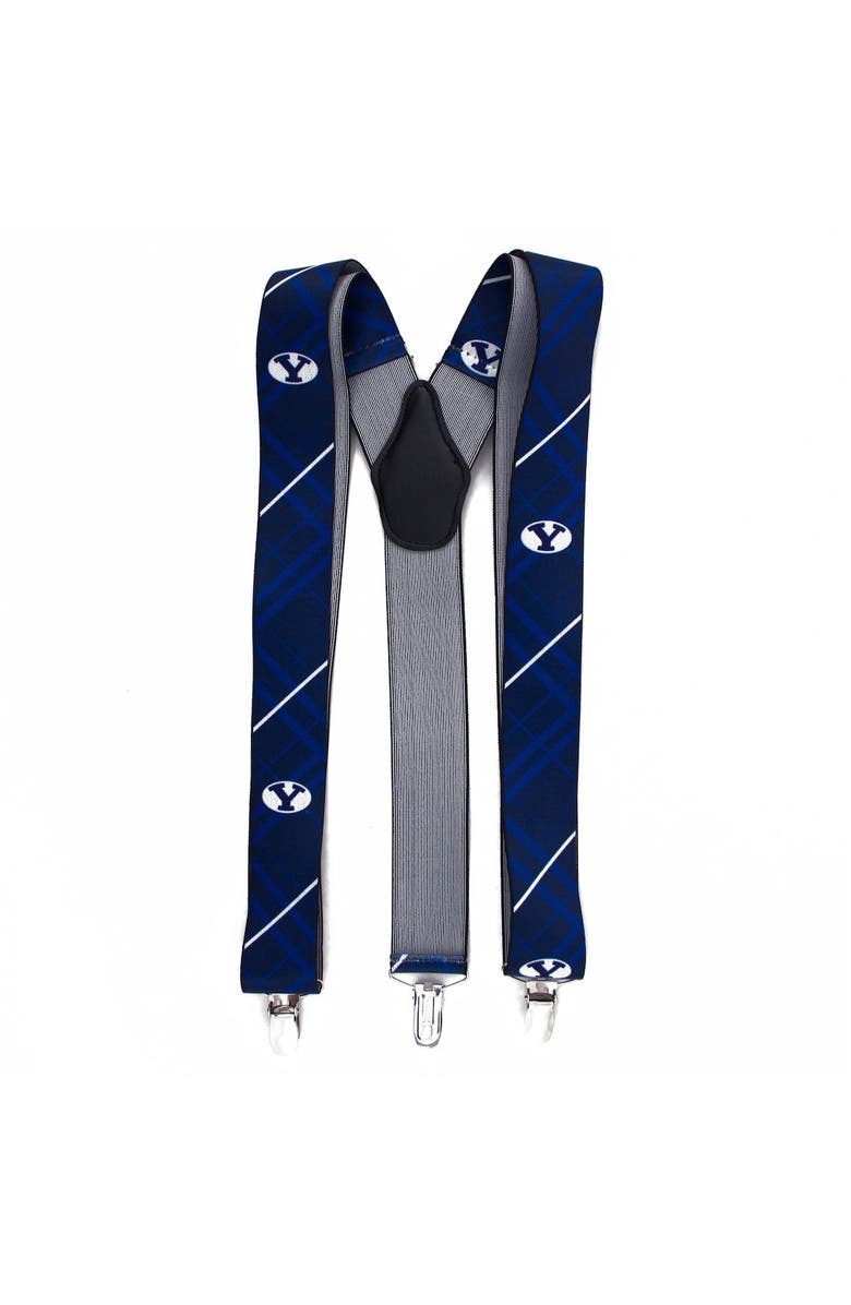 EAGLES WINGS Men's Navy BYU Cougars Suspenders, Main, color, Navy