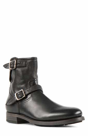 Frye Bowery Lace Up Leather Boot 9 Black