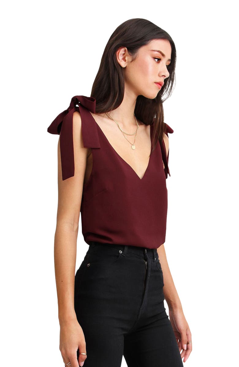 Belle & Bloom Feel For You V-Neck Top, Alternate, color,