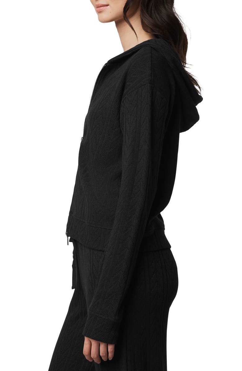 Splendid Sweatersoft Hoodie, Alternate, color, Black