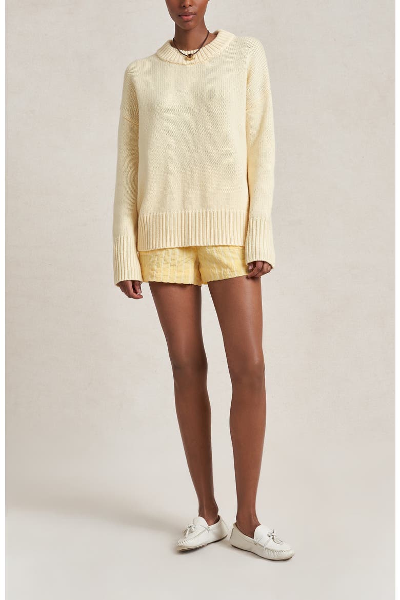 Solid Marin Sweater, Main, color, Butter