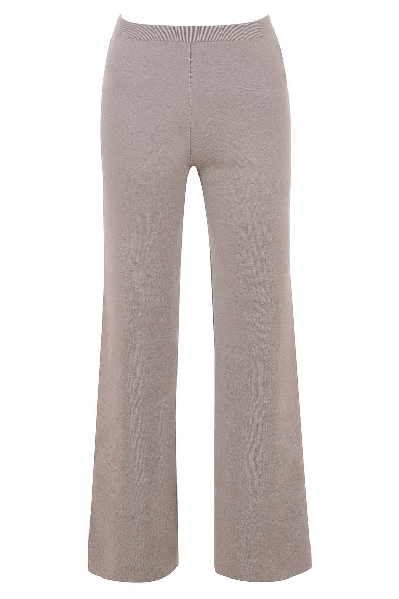 Hunter Cotton & Cashmere Blend Pants, Alternate, color, GREY