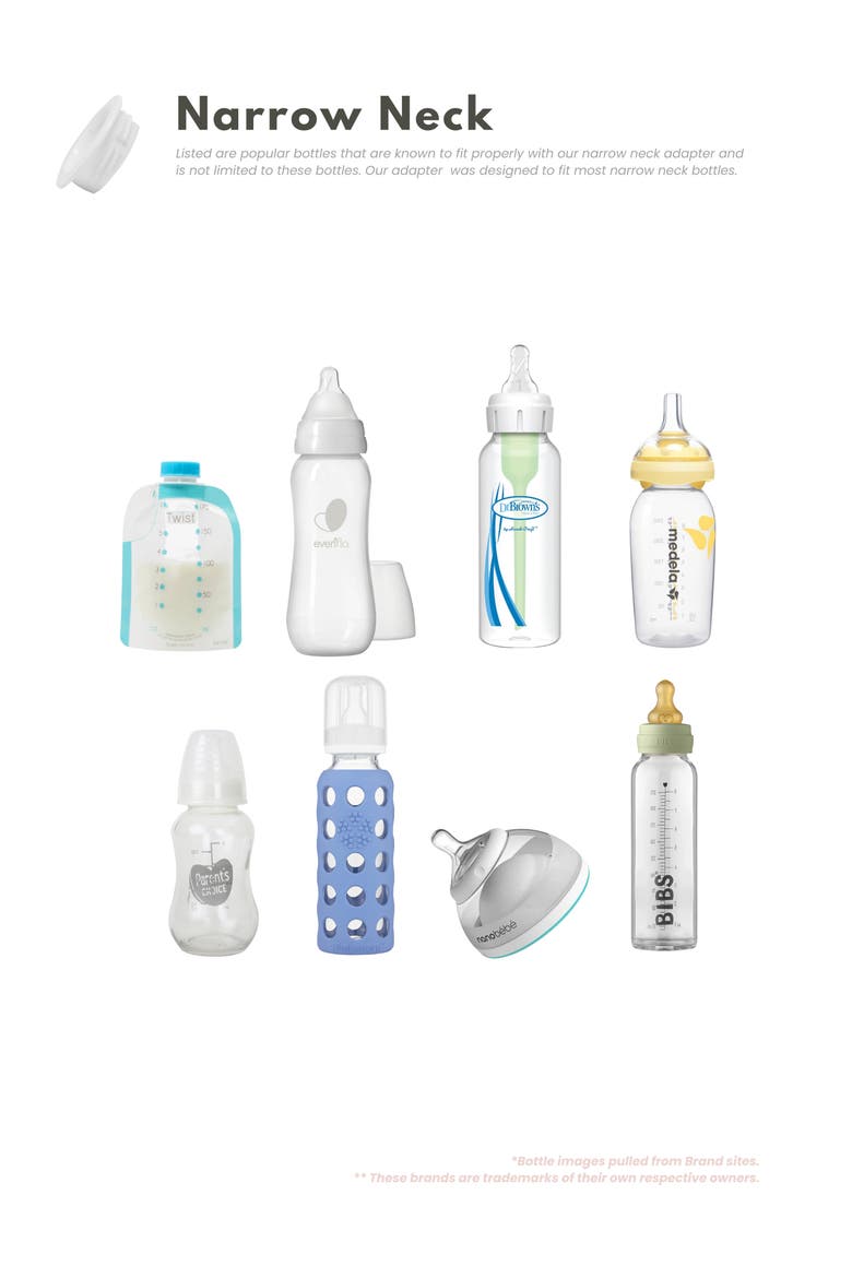 3.0 Portable Bottle Warmer & Set of 4 Adapters Set, Alternate, color, MARBLE