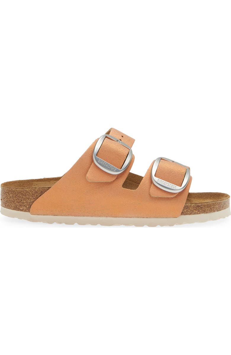 Birkenstock Arizona Big Buckle Slide Sandal - Discontinued, Alternate, color, Warm Coral
