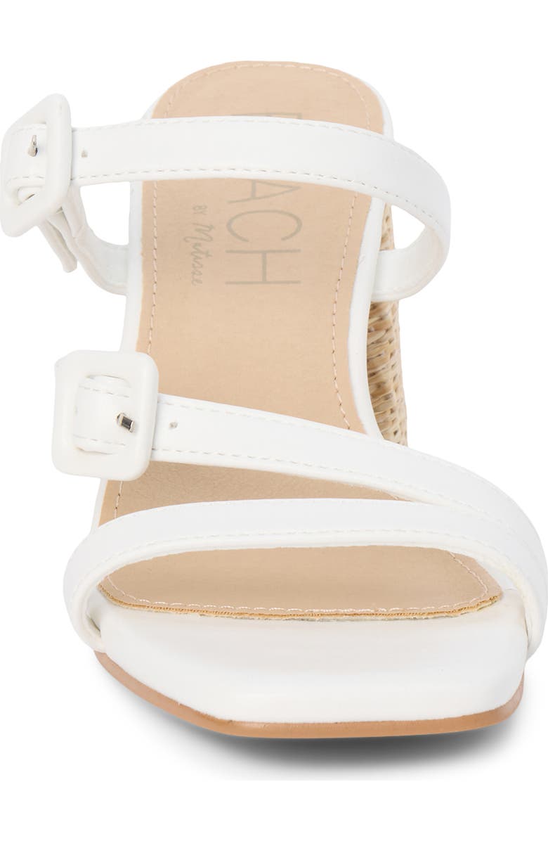 Coconuts by Matisse Luau Sandal, Alternate, color, White