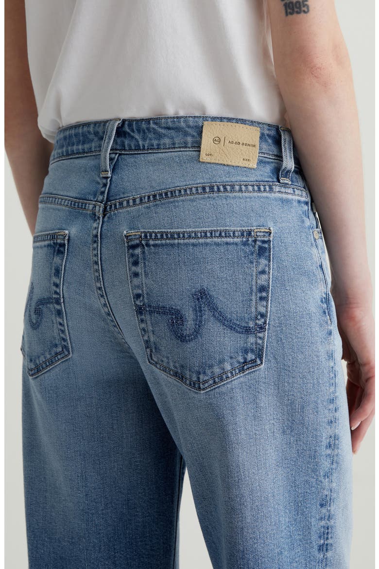 Saige Raw Hem Ankle Wide Leg Jeans, Alternate, color, 16 YEARS BLOSSOM
