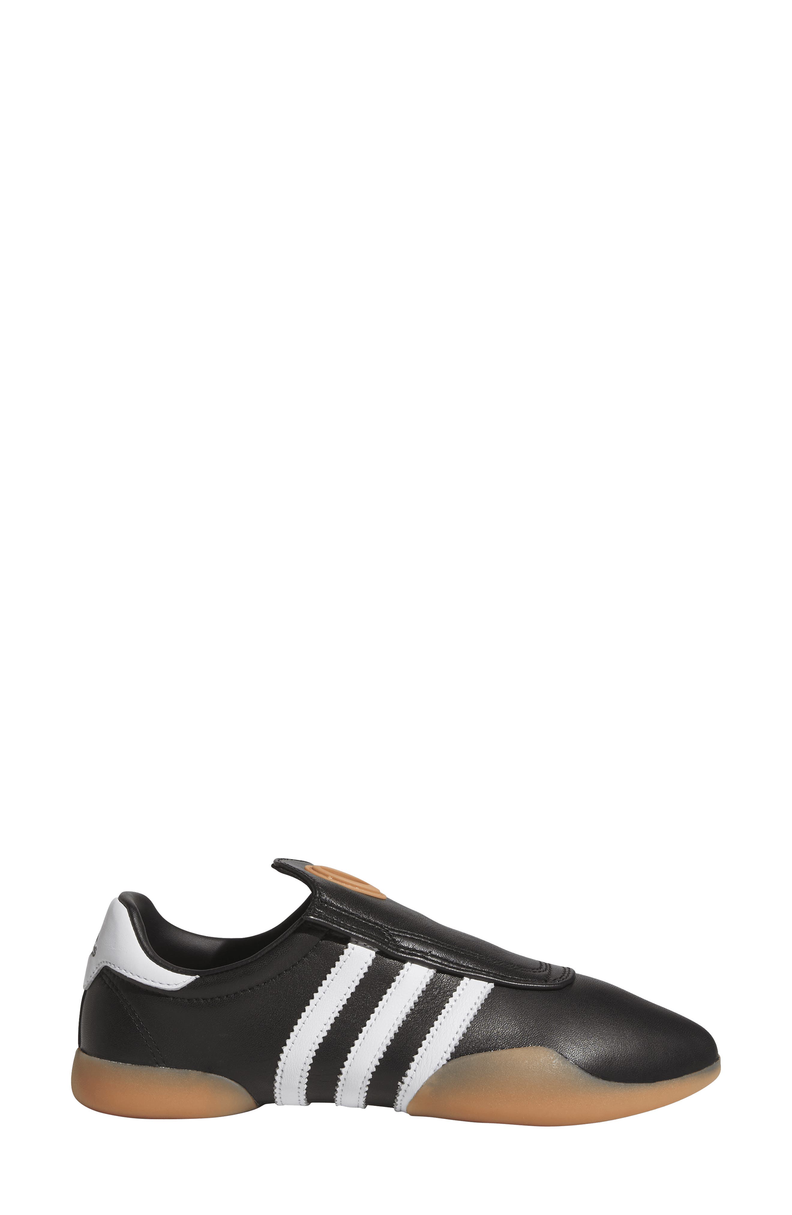 adidas Taekwondo Mei Shoe, Alternate, color, Black/ White/ Gum
