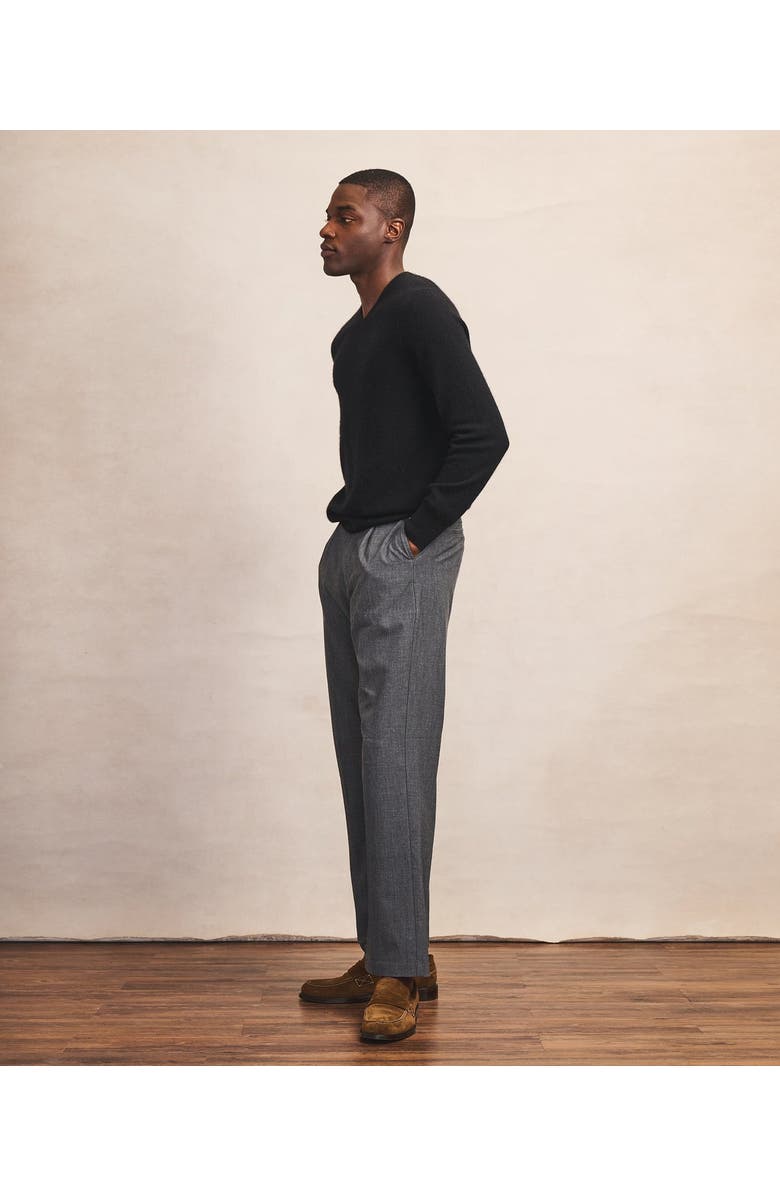 NAADAM The Original Cashmere V-Neck Sweater, Alternate, color, Black