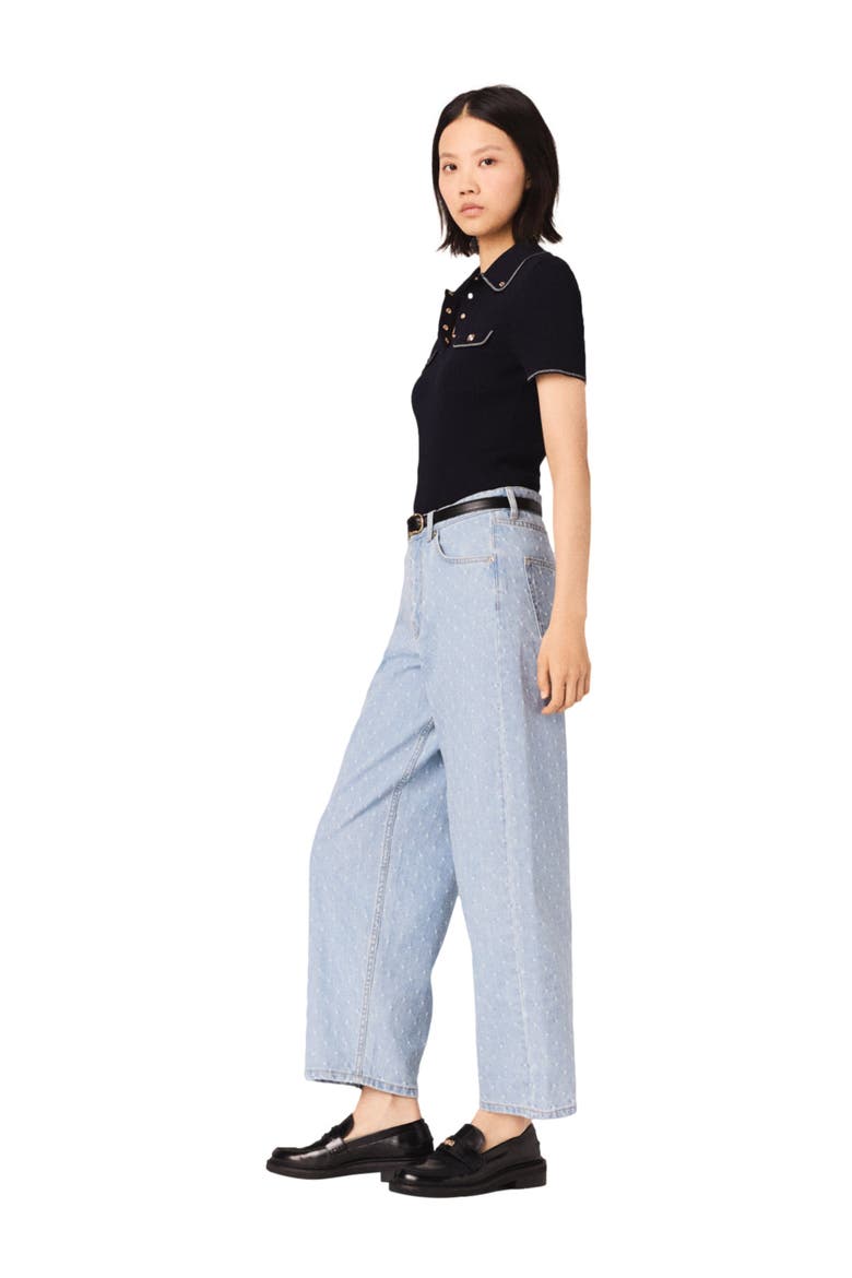 Short-sleeve polo shirt, Alternate, color, Navy