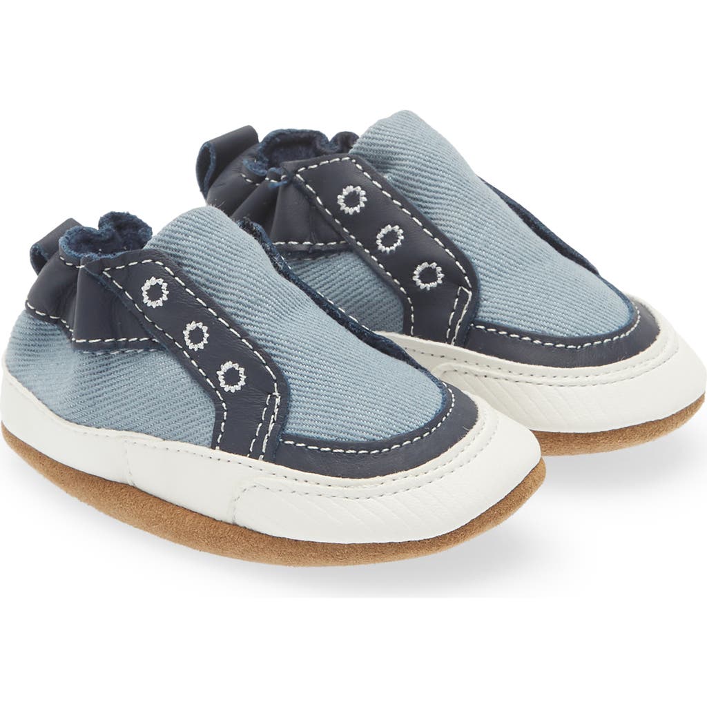 Robeez ® Stylish Steve Laceless Sneaker In Blue