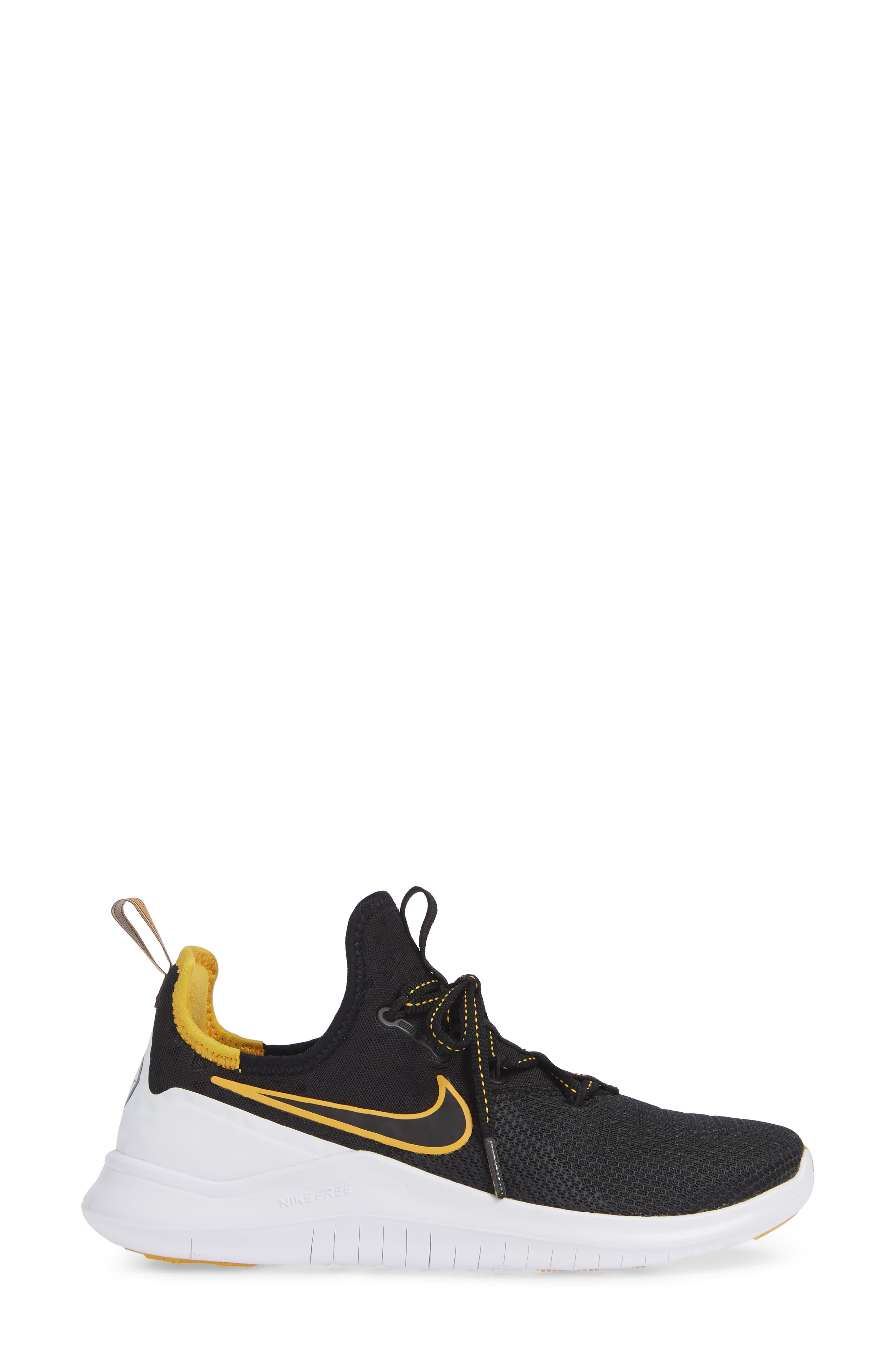 Free TR 8 NFL Training Shoe, Alternate, color, BLACK/ WHITE/ UNIVERSITY RED