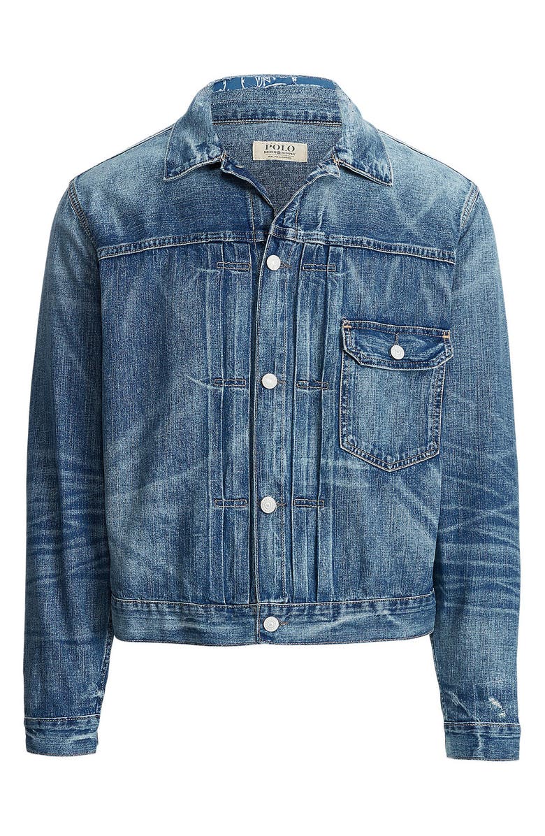 Polo Ralph Lauren Relaxed Denim Jacket, Alternate, color,