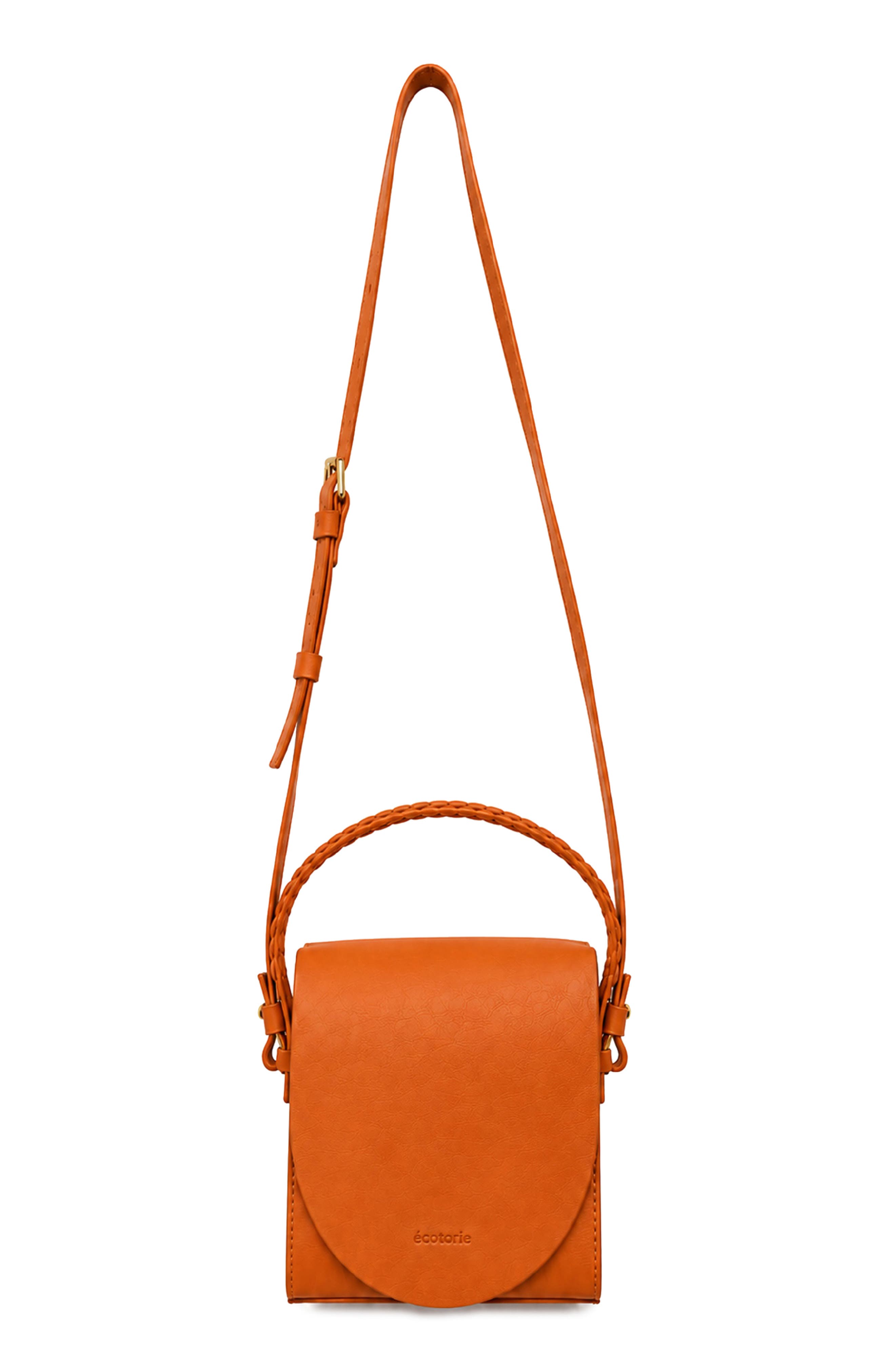 Margaux Leather Crossbody Bag, Main, color, CARAMEL