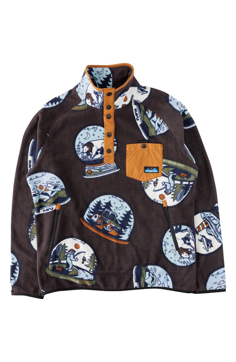KAVU Teannaway Fleece Jacket - Men's, Main, color, Snowglobe