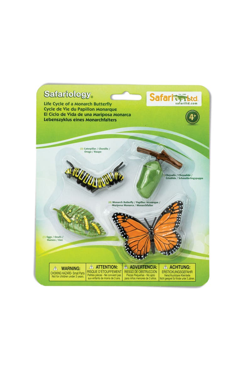 Safari Ltd. Life Cycle Of A Monarch Butterfly, Main, color, NO COLOR