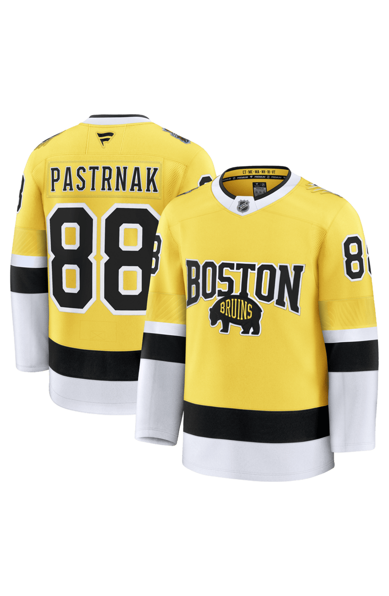 FANATICS Men's Fanatics David Pastrnak Gold Boston Bruins 2026 NHL Stadium Series Premium Jersey, Main, color, Gold