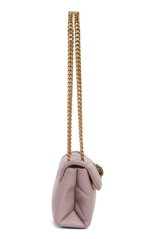KURT GEIGER KURT GEIGER LONDON MINI KENSINGTON LEATHER SHOULDER BAG 