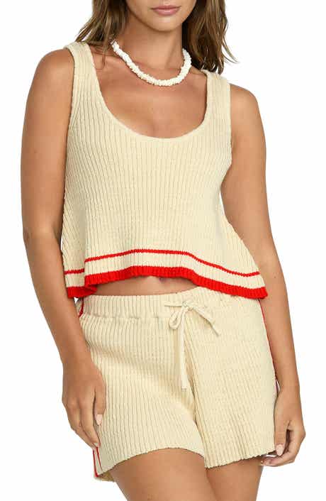 Billabong Summery Nights Cotton Trapeze Sweater Tank