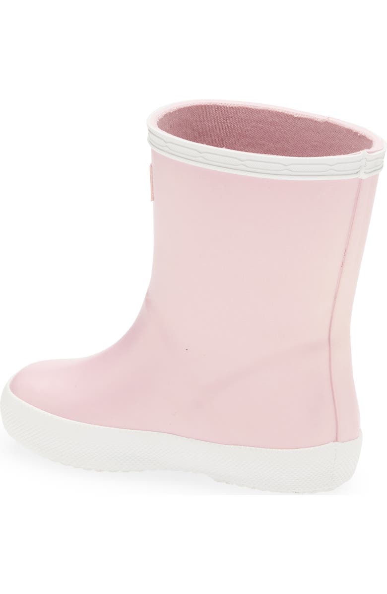 Hunter First Classic Nebula Waterproof Rain Boot, Alternate, color, Foxglove/ White