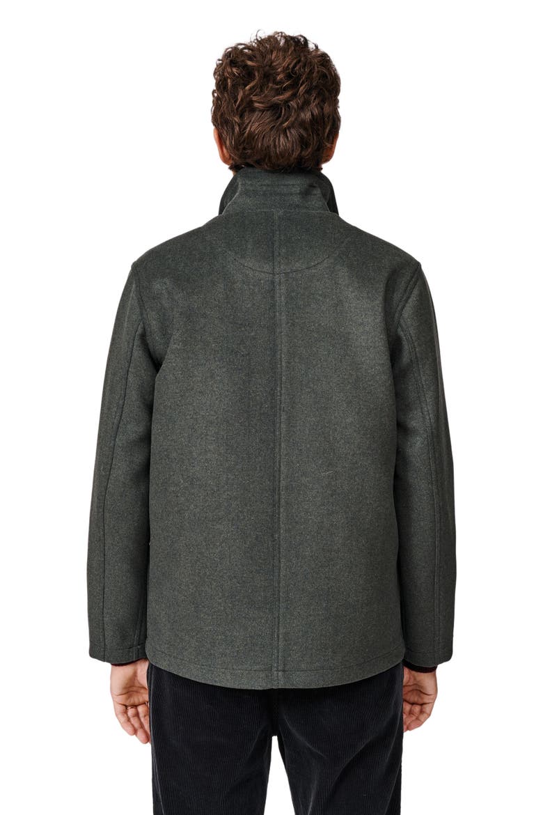 Nettleham Shirt Jacket, Alternate, color, Green Herringbone