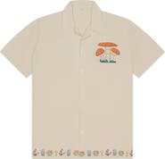 MAVRANS Embroidered Organic Cotton Camp Shirt