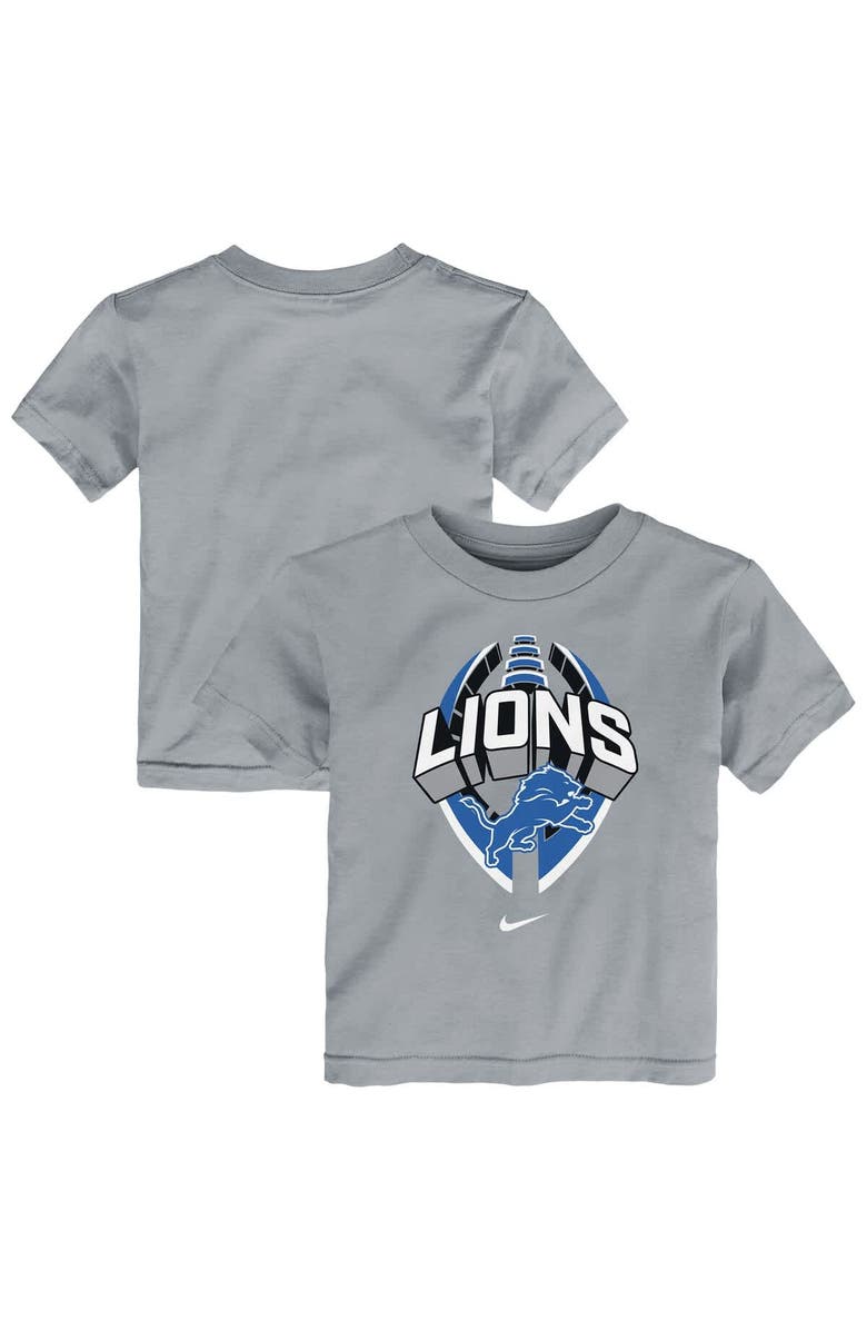 Nike Toddler Nike Gray Detroit Lions Icon Legend T-Shirt, Main, color, Gray