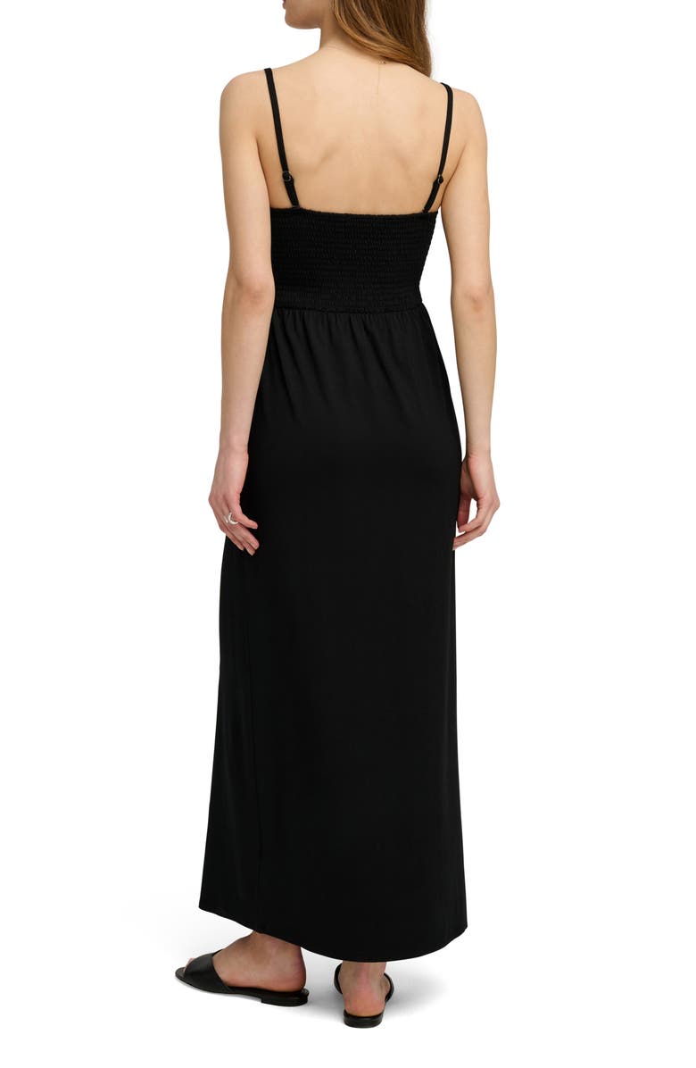 Favorite Daughter The Apartment Smocked Sleeveless Maxi Dress, Alternate, color,