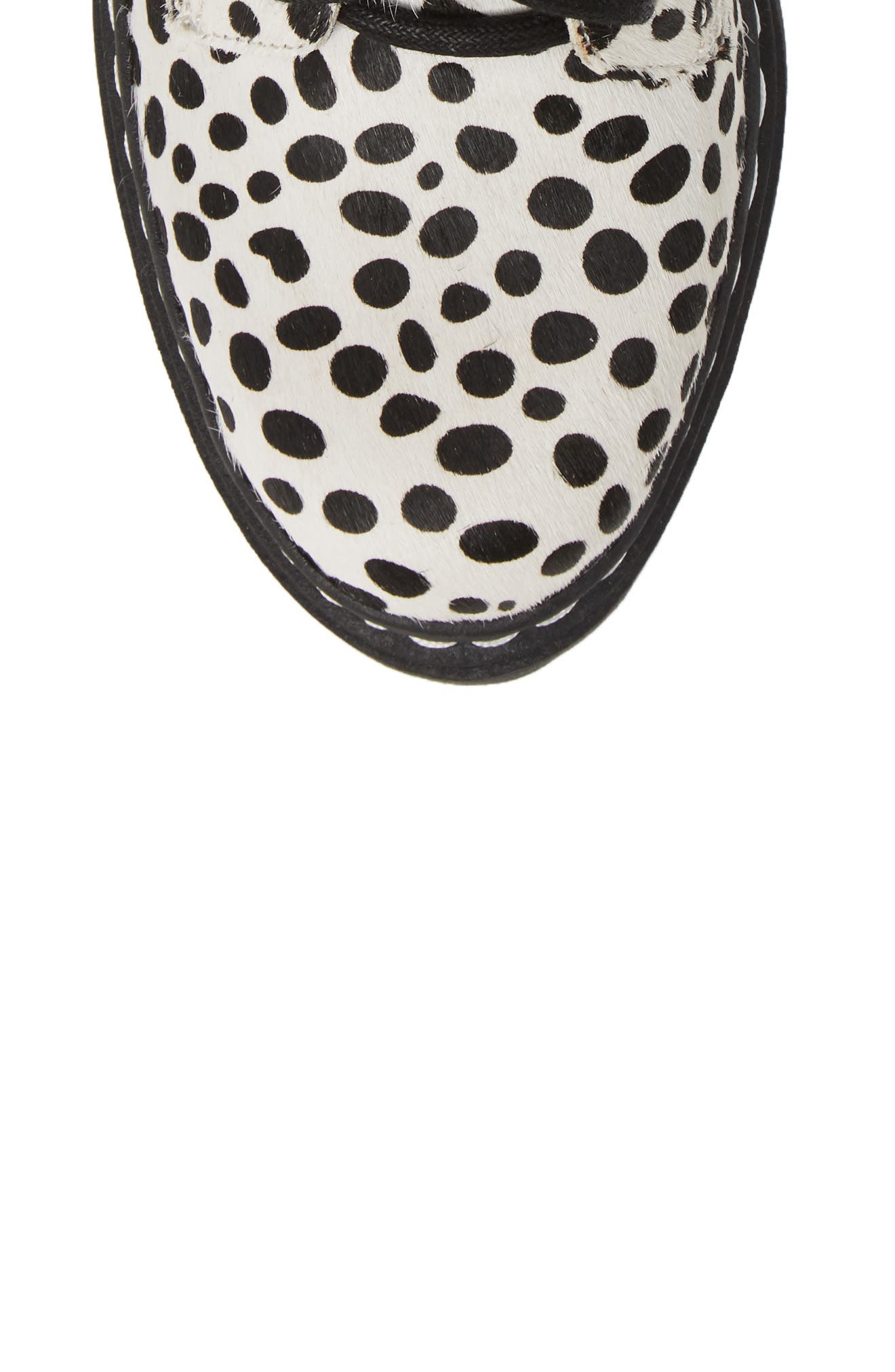 Jeffrey Campbell District-F Genuine Calf Hair Platform Boot, Alternate, color, 